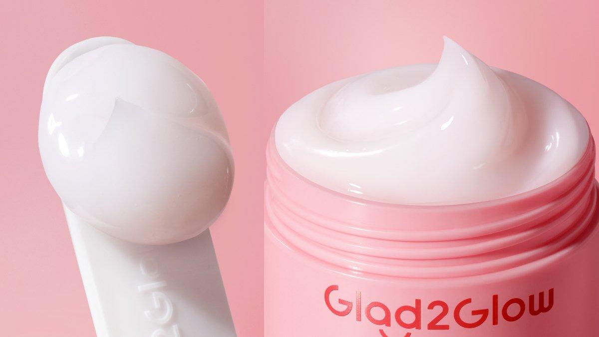 GLAD2GLOW Pomegranate Niacinamide Brightening Moisturizer