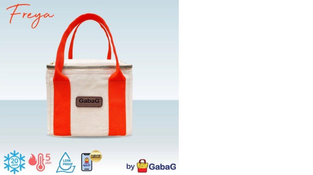 Gabag Freya Tas Asi - Cooler Bag Asi - Single - Tas Bekal - Garansi - Ringan - Tahan dingin Anti Bocor