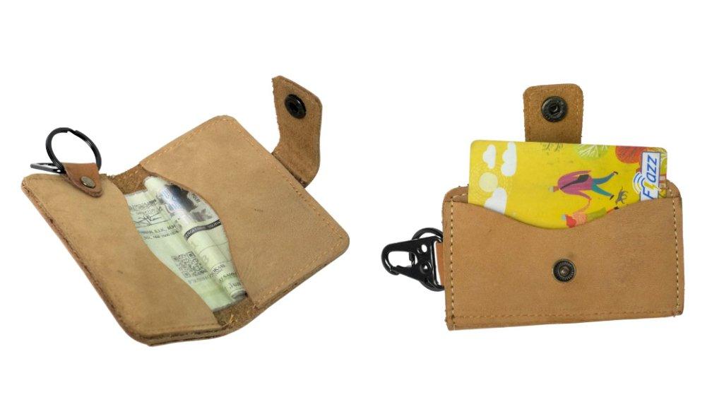 Gantungan Kunci STNK Kait Hitam Karabinet dari Barabiru