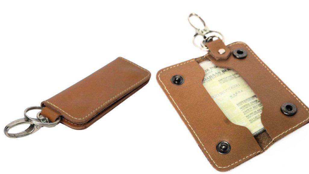 Gantungan Kunci STNK Mini Kait Nikel dari Barabiru