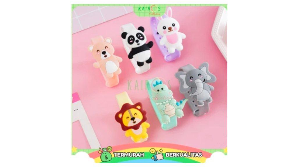Gelang Anti Nyamuk Bentuk 3D - Jam Tangan Anak Karakter Kartun Lucu