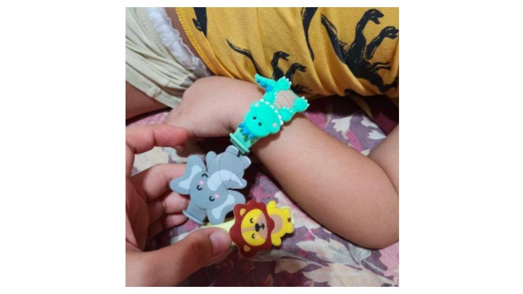 Gelang Anti Nyamuk Bentuk 3D - Jam Tangan Anak Karakter Kartun Lucu