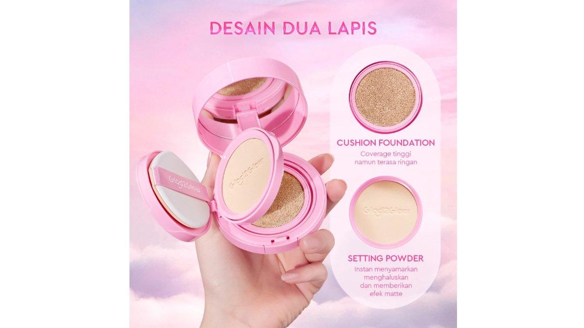 Glad2Glow 2in1 Perfect Pair Cushion Powder Foundation