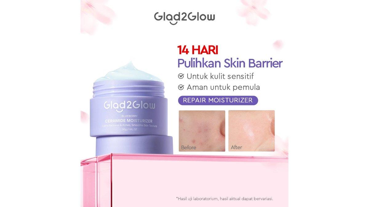 Glad2Glow Blueberry Ceramide Moisturizer