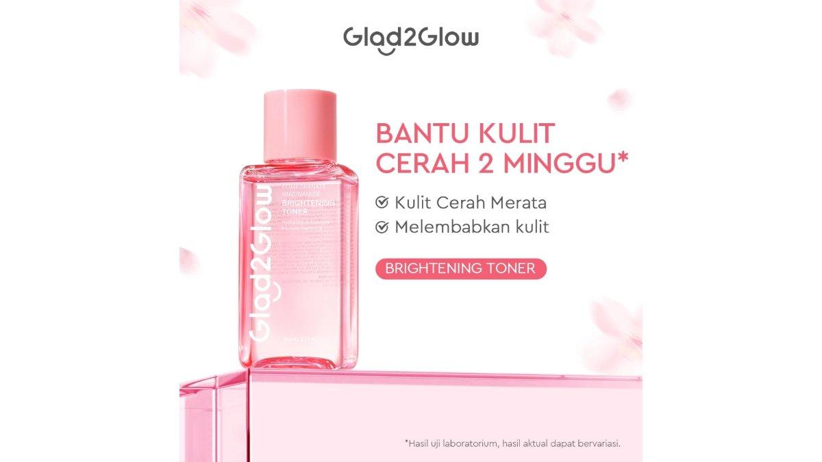 Glad2glow Brightening Toner