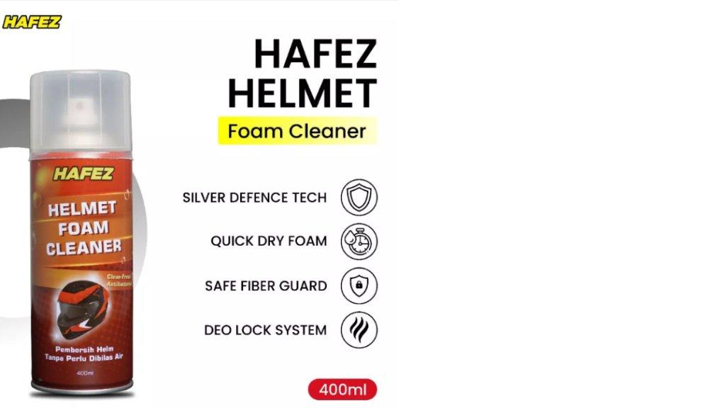 HAFEZ - Helmet Foam Cleaner - Foam Pembersih Helm & Menghilangkan Bau Helm
