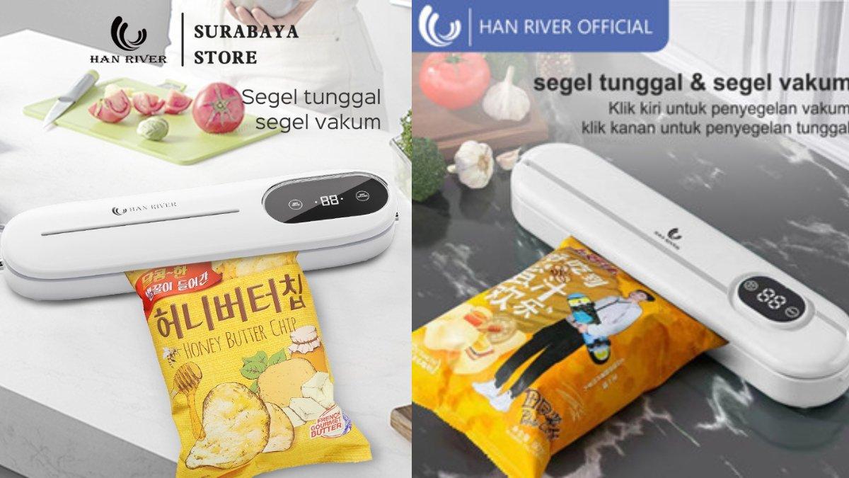 HAN RIVER Vacuum Sealer Food Alat Vacum Makanan Frozen HRFKJ01