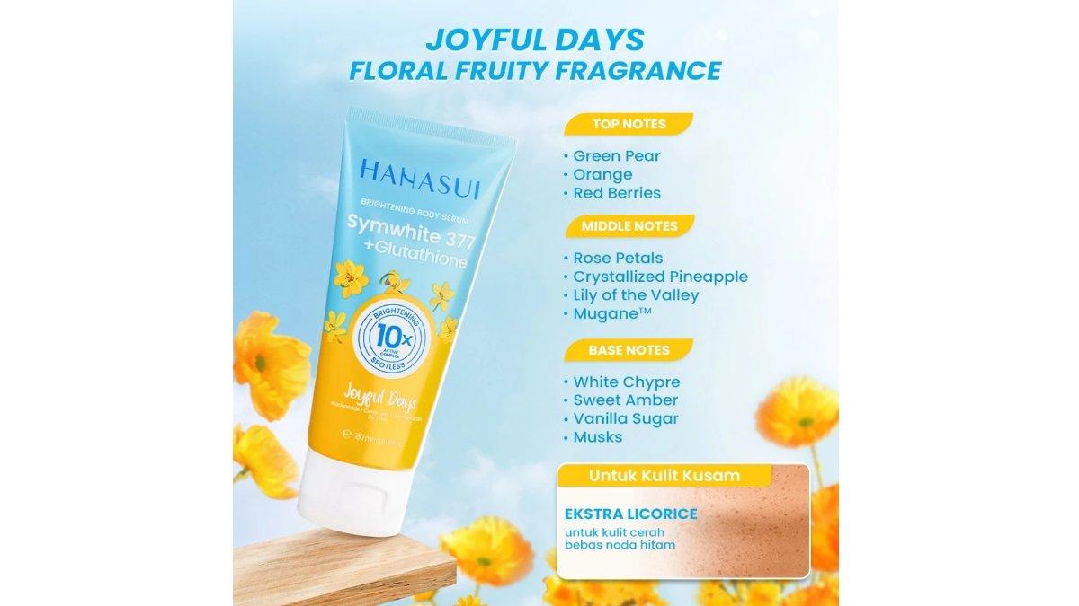 HANASUI Brightening Body Serum Gel Symwhite 377 + Glutathione