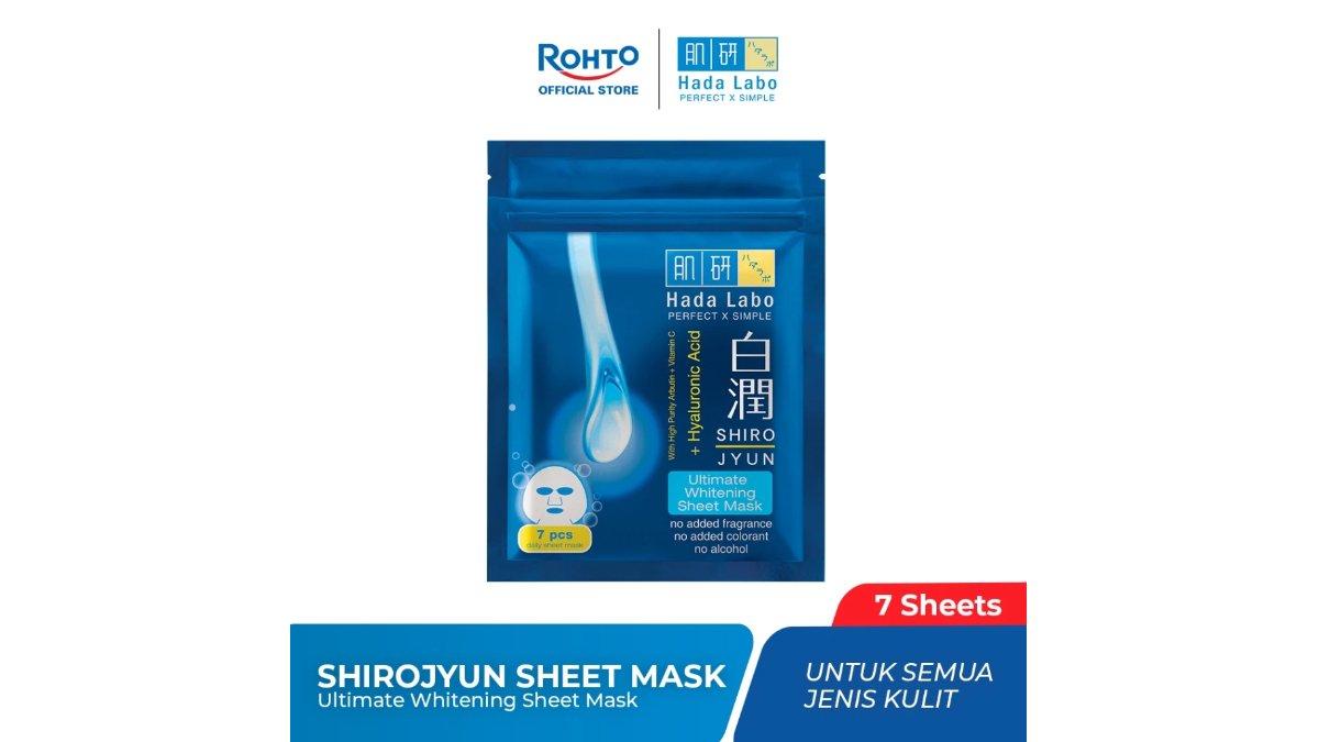 Hada Labo Shirojyun Ultimate Whitening Sheet Mask