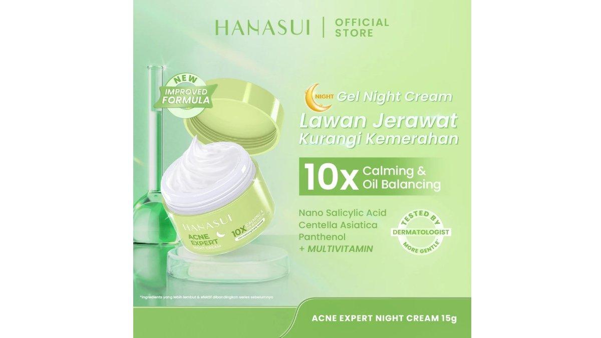 Hanasui Acne Expert Night Cream