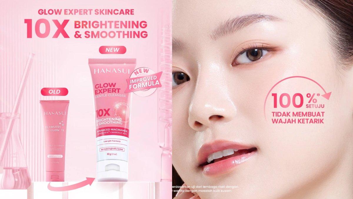 Review Lengkap Hanasui Glow Expert Gentle Cleanser: Manfaat, Kelebihan hingga Kekurangan