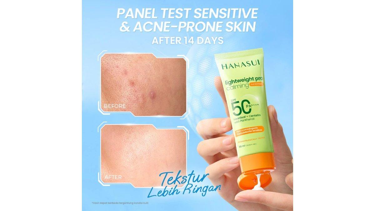 Hanasui Lightweight Pro Calming Sunscreen SPF 50