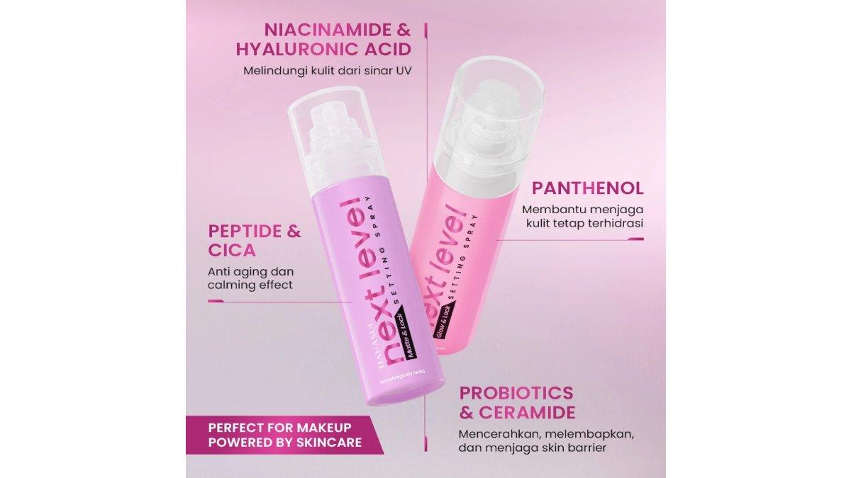 Review Hanasui Next Level Glow and Lock Setting Spray: Manfaat ...