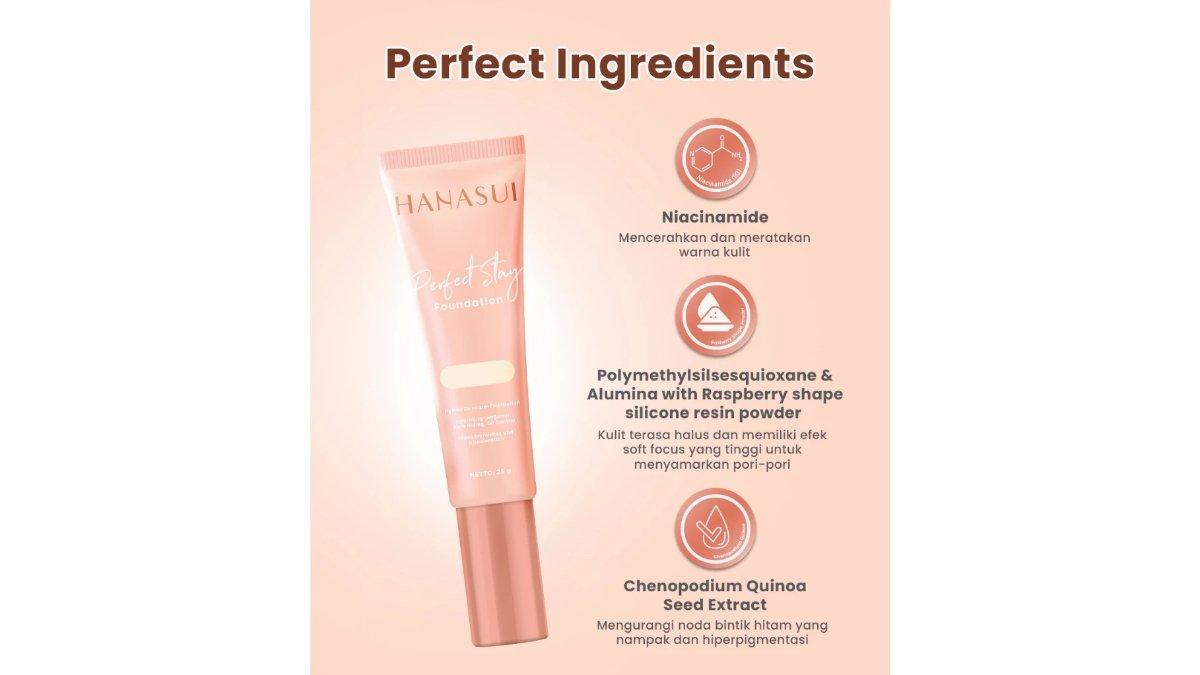 Hanasui Perfect Stay Foundation