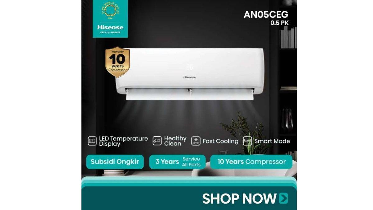 Hisense Air Conditioner 0.5Pk AN05CEG