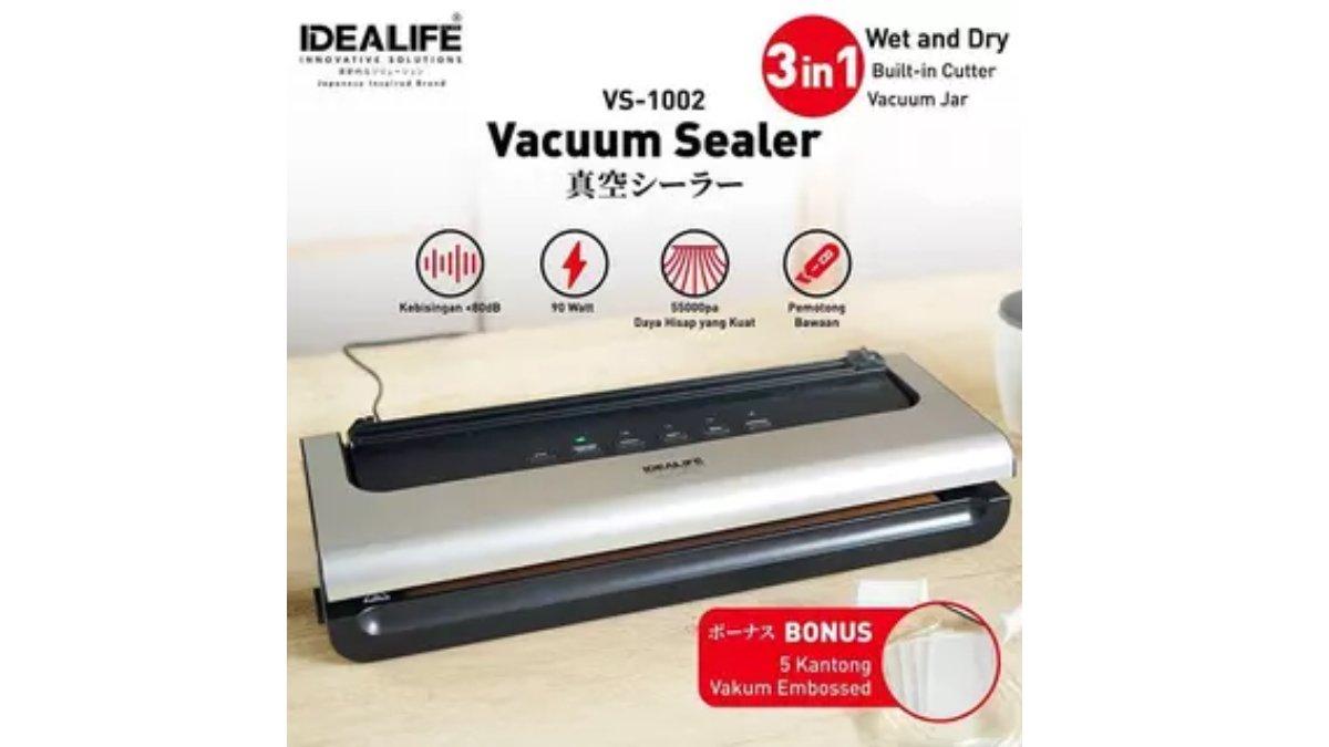 IDEALIFE - 3in1 Wet And Dry Vacuum Sealer 3in1 VS-1002