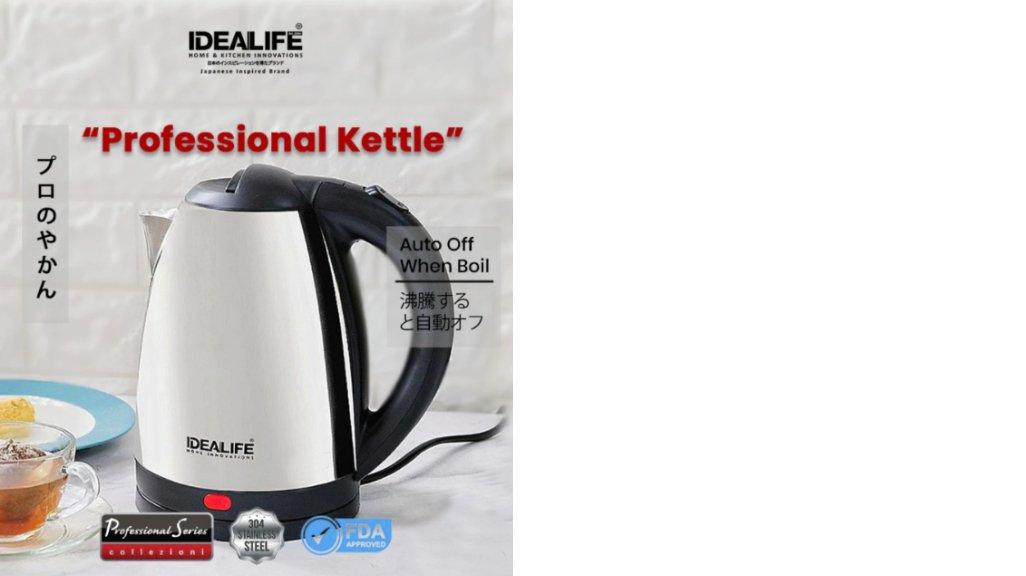 IDEALIFE - Electric Kettle - Teko Listrik 1.8Litre IL-110