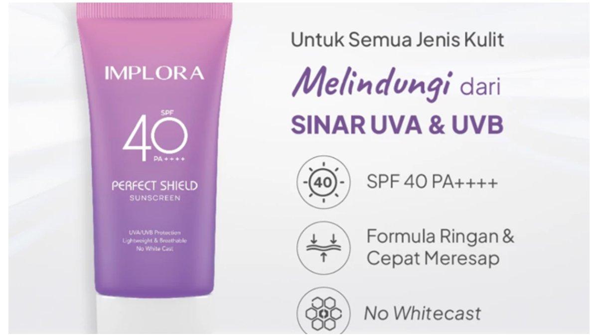 IMPLORA Perfect Shield Sunscreen 50 ml.