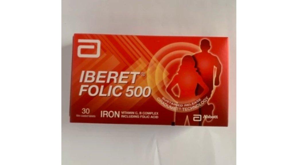 Iberet Folic-500 10 Tablet
