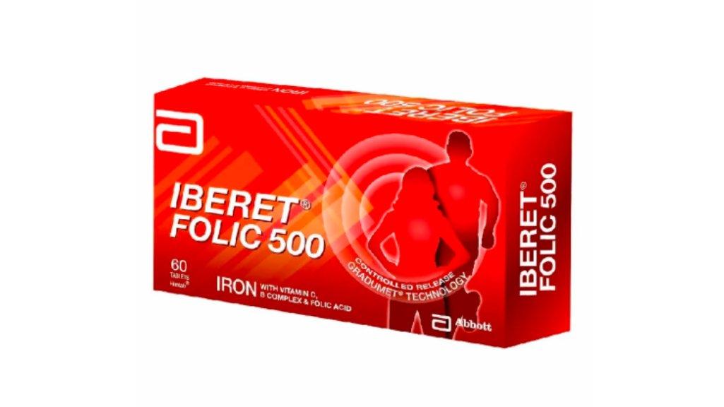 Iberet Folic-500 10 Tablet