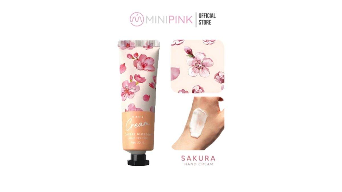 Ilusrasi varian Minipink Floral Hand Cream Cherry Blossom
