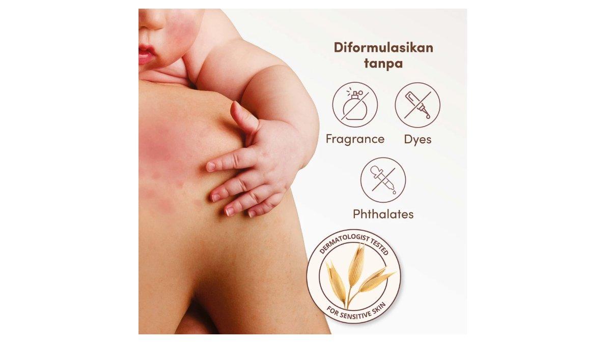 Ilustrasi Aveeno Baby Dermexa Cream 100g untuk kulit kering dan sensitif