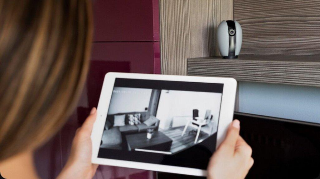 Ilustrasi CCTV di rumah.