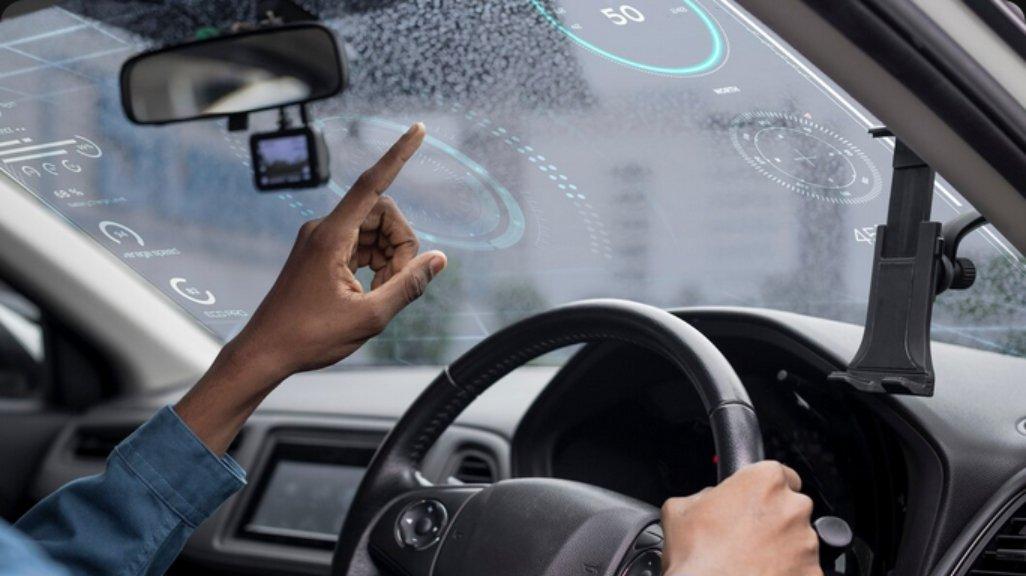 Ilustrasi Dash Cam di Mobil.