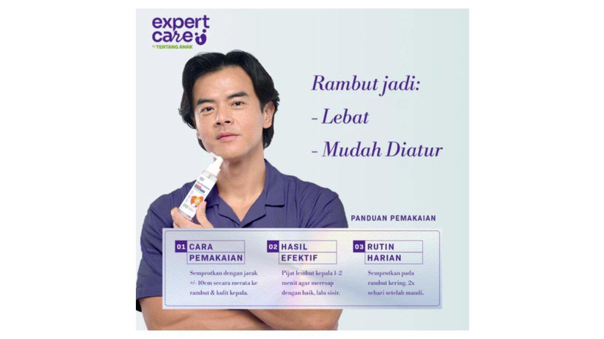 Ilustrasi Expert Care Hair Nutrilotion mengoptimalkan pertumbuhan rambut tebal dan sehat