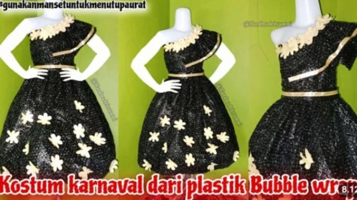 Ilustrasi Ide Kostum Karnaval dari Bubblewrap