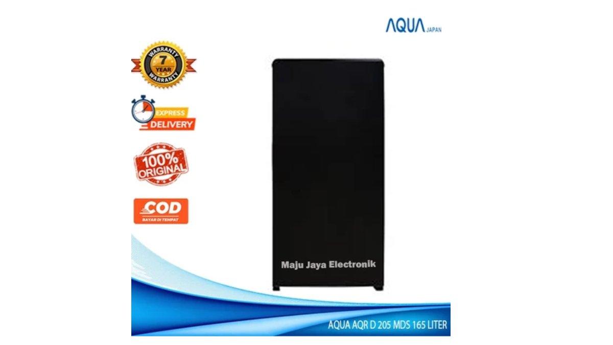 Ilustrasi Kulkas 1 Pintu AQUA AQR D205 MDS/MLS 165 Liter Big Freezer