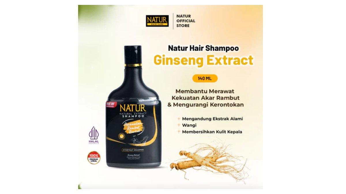 Natur Shampoo Extract Ginseng 140ml 