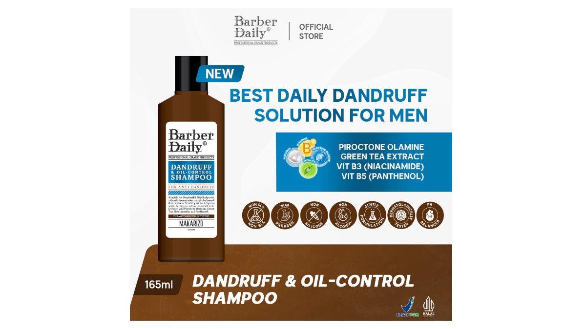 Review Barber Daily Dandruff and Oil-Control Shampoo: Solusi untuk Pria - Tribunshopping.com