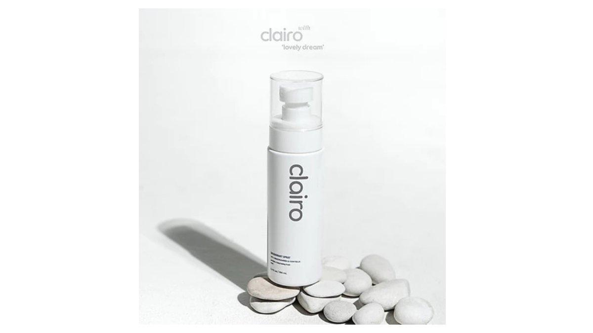 Review Clairo Natural Deodorant Spray Tawas: Solusi Atasi Bau Badan Secara Alami - Tribunshopping.com