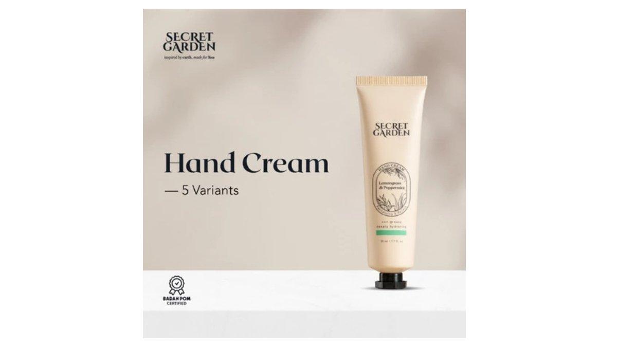 5 Varian Secret Garden Hand Cream: Melembapkan dan Menutrisi Tangan - Tribunshopping.com