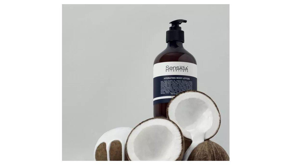 Ilustrasi Sensatia Invigorating Body Lotion dengan bahan alami