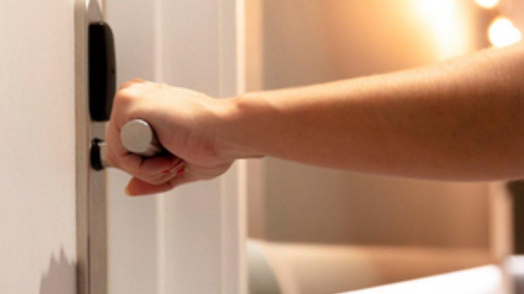 Ilustrasi Smart Door Lock.