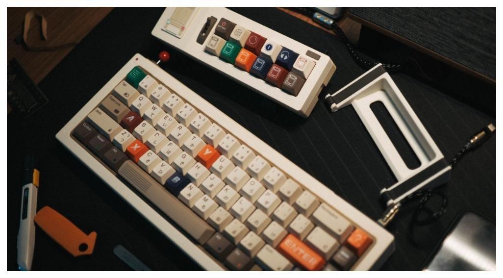 Ilustrasi Switch di Keyboard.