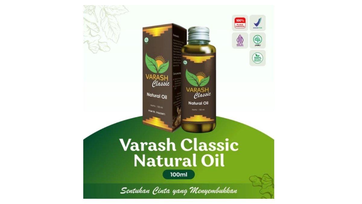 Ilustrasi Varash Minyak Herbal Bali dengan 108 Bahan Alami