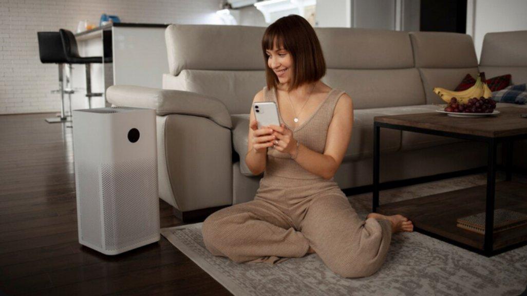 Ilustrasi air purifier.