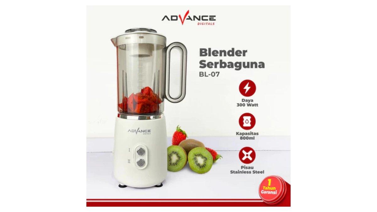 Ilustrasi blender merek advance murah fungsional untuk kebutuhan sehari-hari