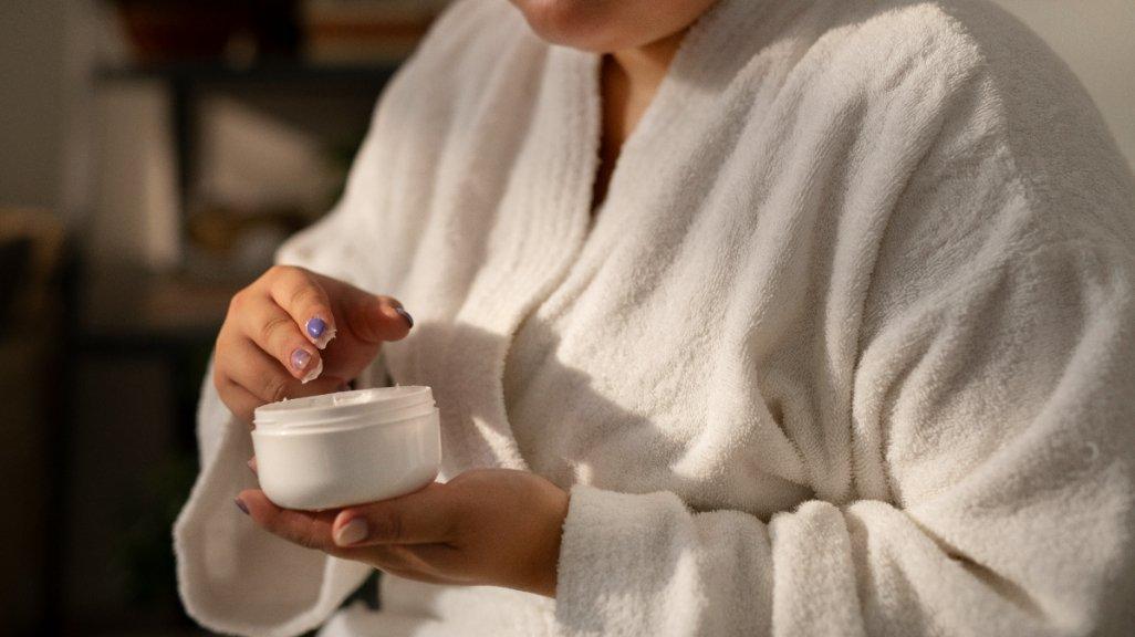 Ilustrasi cream rambut