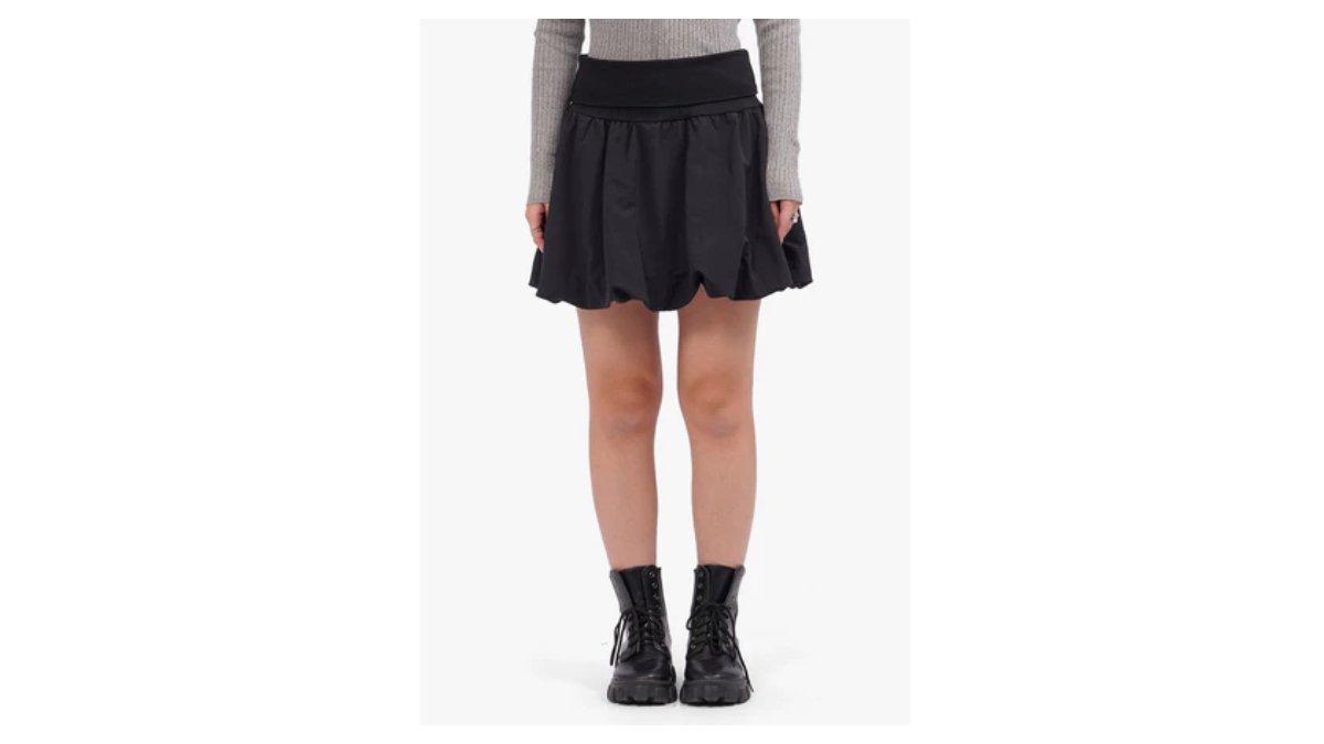 Ilustrasi fashion item Colorbox Balloon Mini Skirt Black