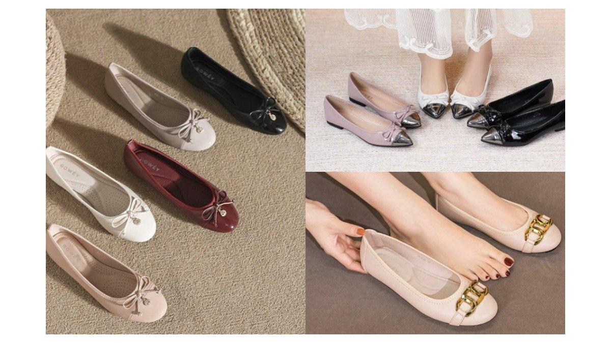 Ilustrasi flatshoes menjadi salah satu jenis sepatu yang wajib dimiliki wanita