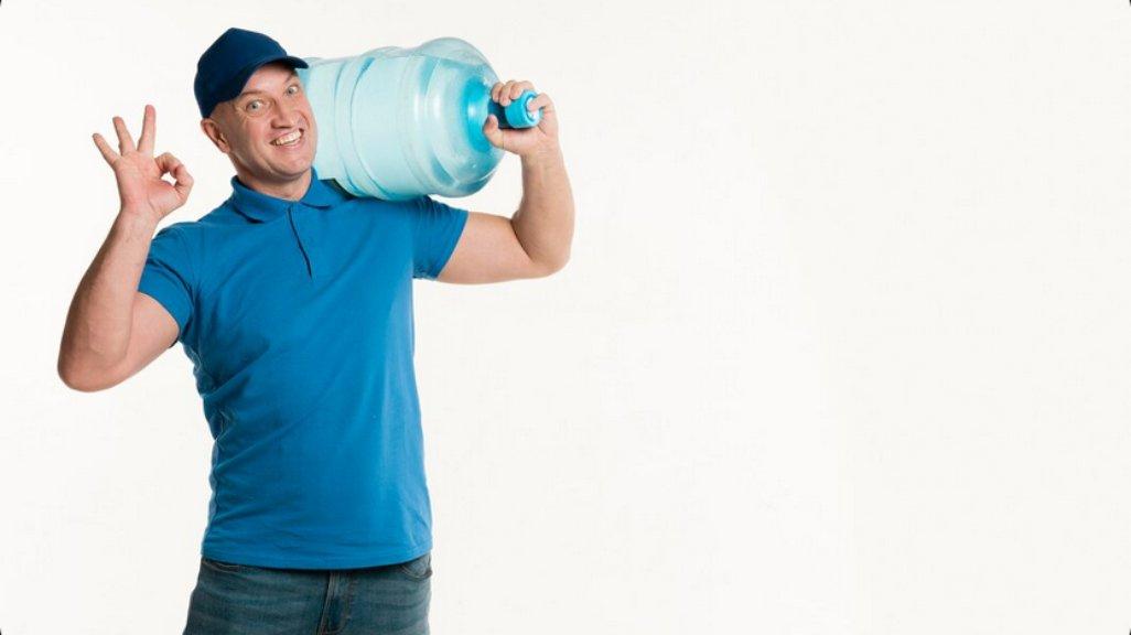 Ilustrasi galon air minum