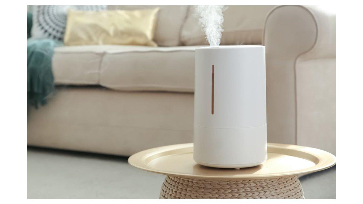 Ilustrasi humidifier untuk bantu atasi anak yang sedang batuk dan pilek
