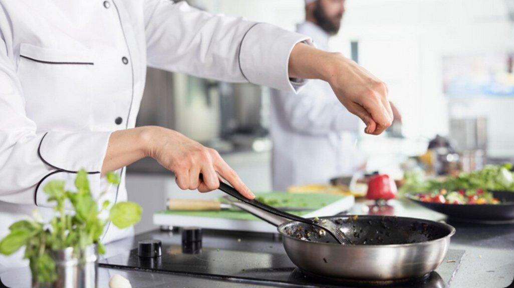 Ilustrasi kompor induksi.