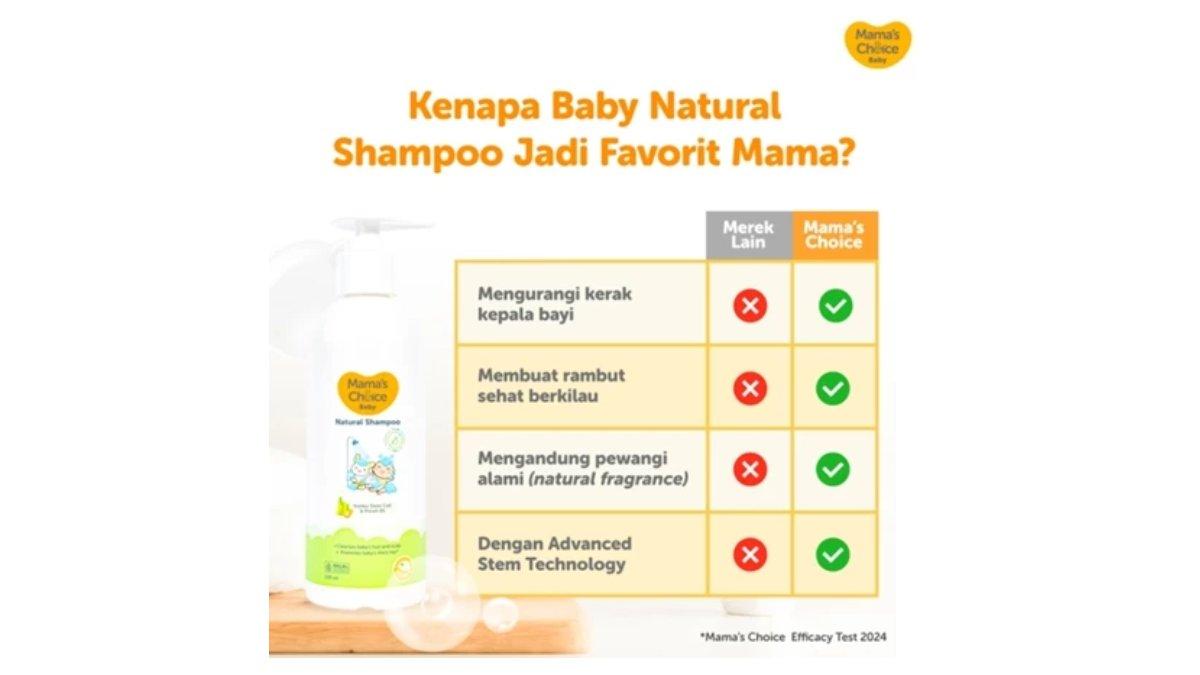 Ilustrasi mengapa produk Mama's Choice Baby Natural Shampoo jadi favorit mama