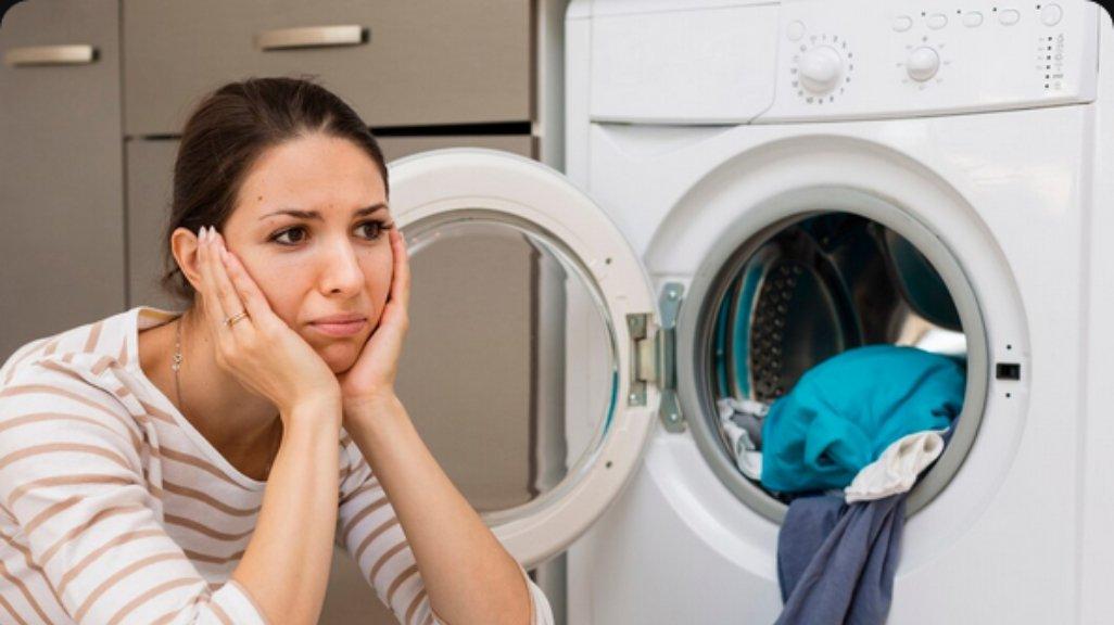 Ilustrasi mesin cuci.
