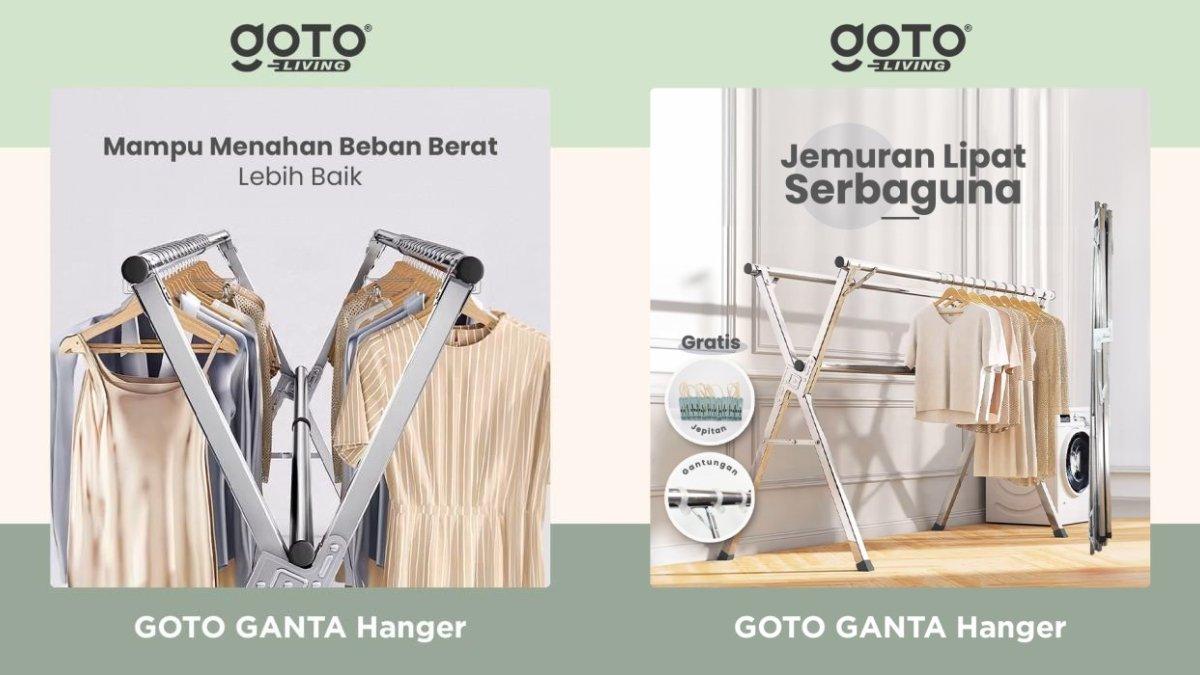 GOTO Ganta Tiang Jemuran Hanger